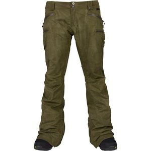 B by Burton Harper pants size large NWT olive green
